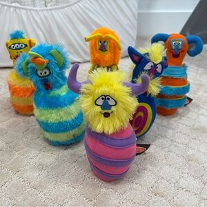 Melissa and Doug stuffed monsters bowling set